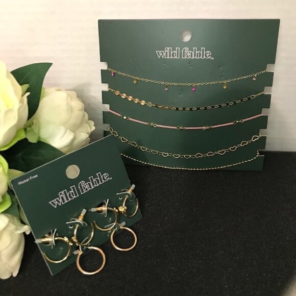 3/$25 NWT Wild Fable Necklace & Earrings Set - Picture 3 of 11